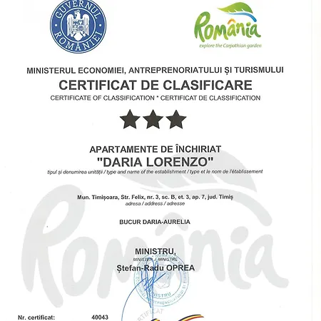דירה Daria Lorenzo טימישוארה